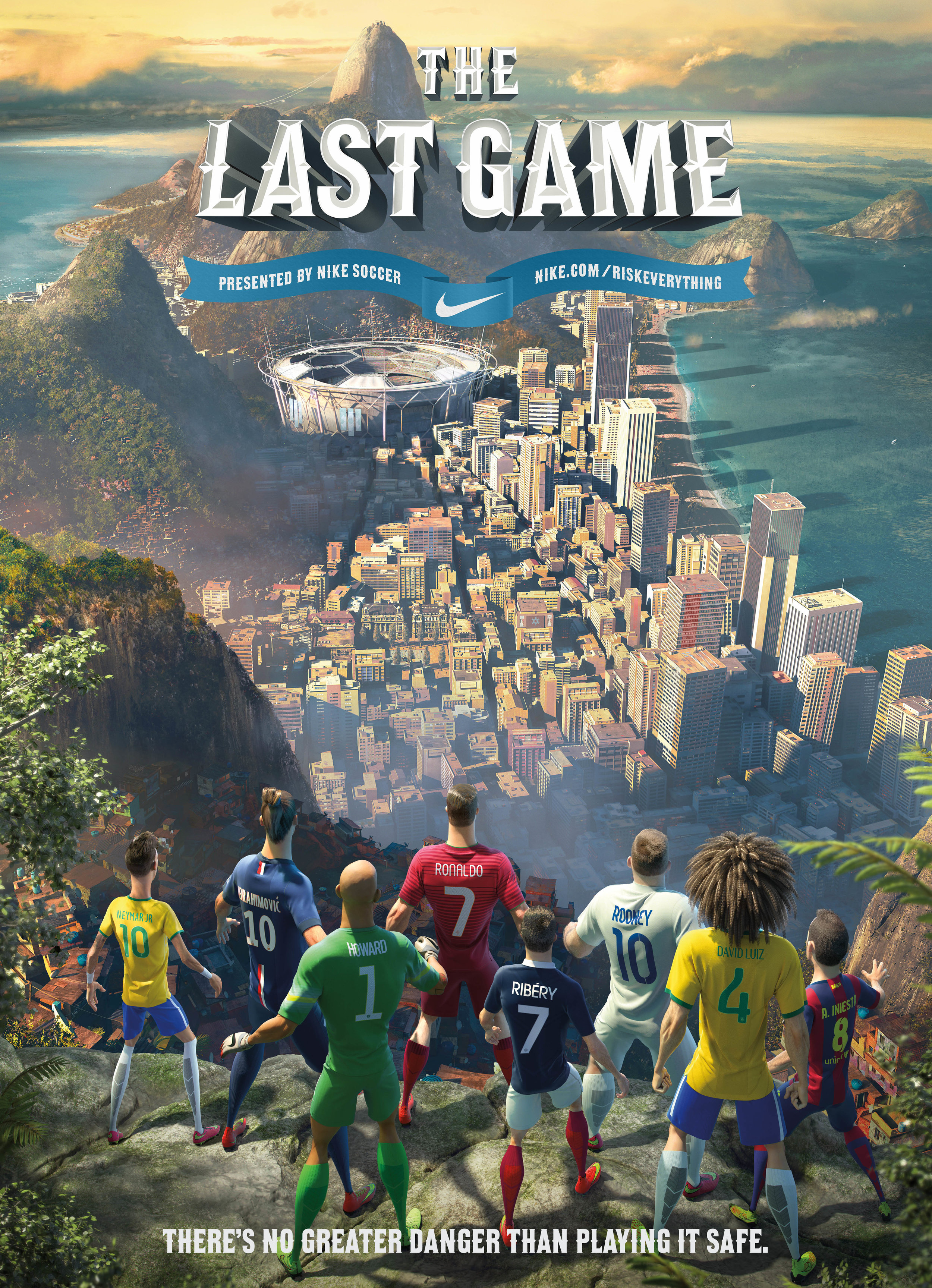 The Last Game Nike campaign visual